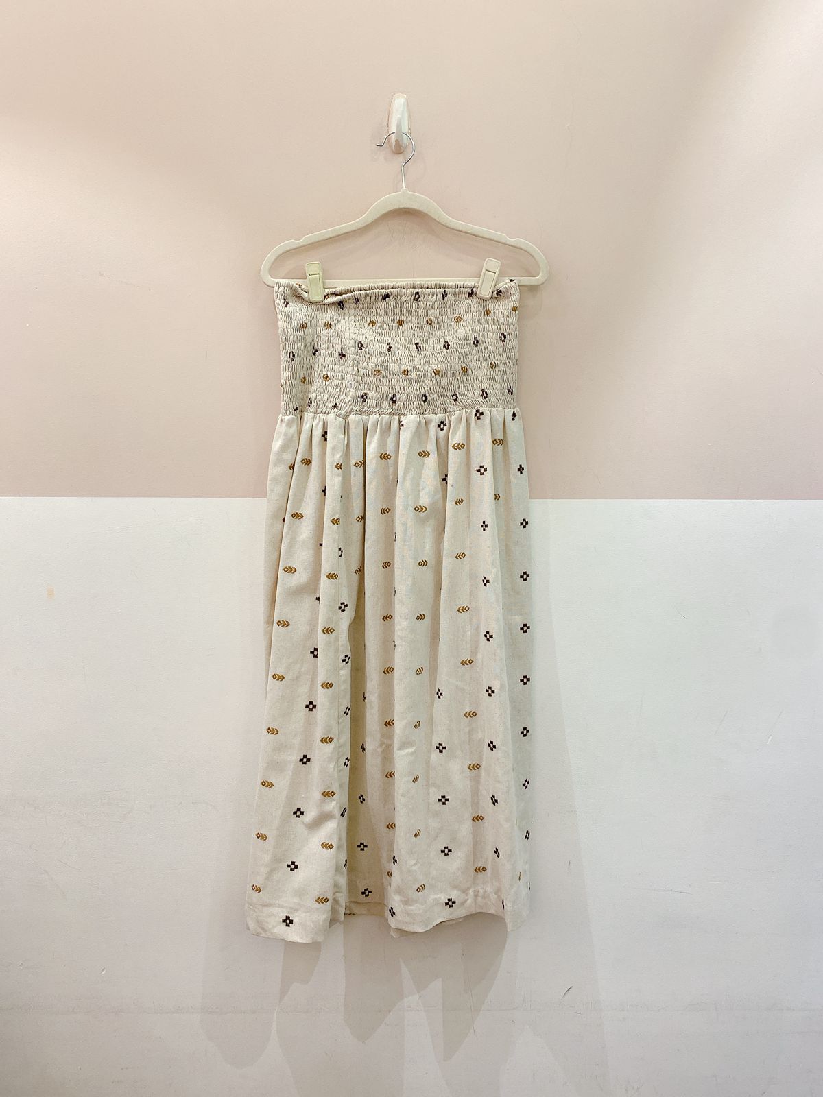 Saia midi cós largo lastéx Onni M - Imagem 2