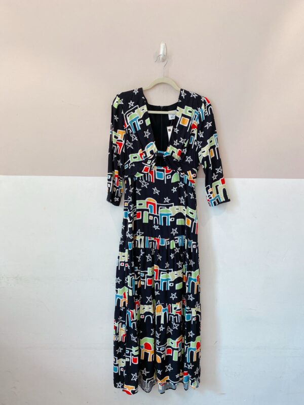 Vestido midi estampado Le Lis + BDLN 38