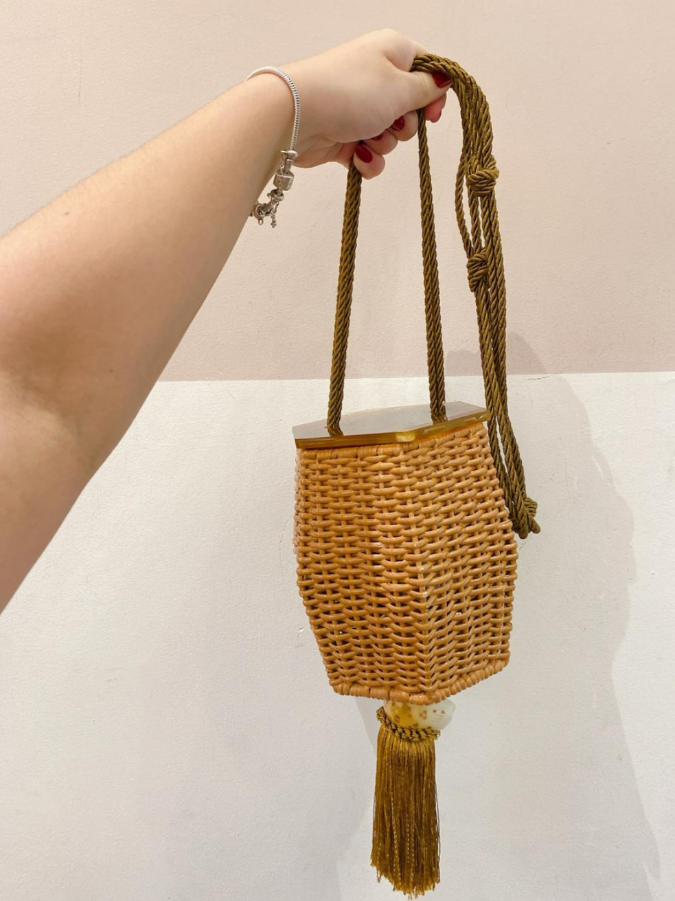 Bolsa vime onça tacel Wai Wai - Imagem 2