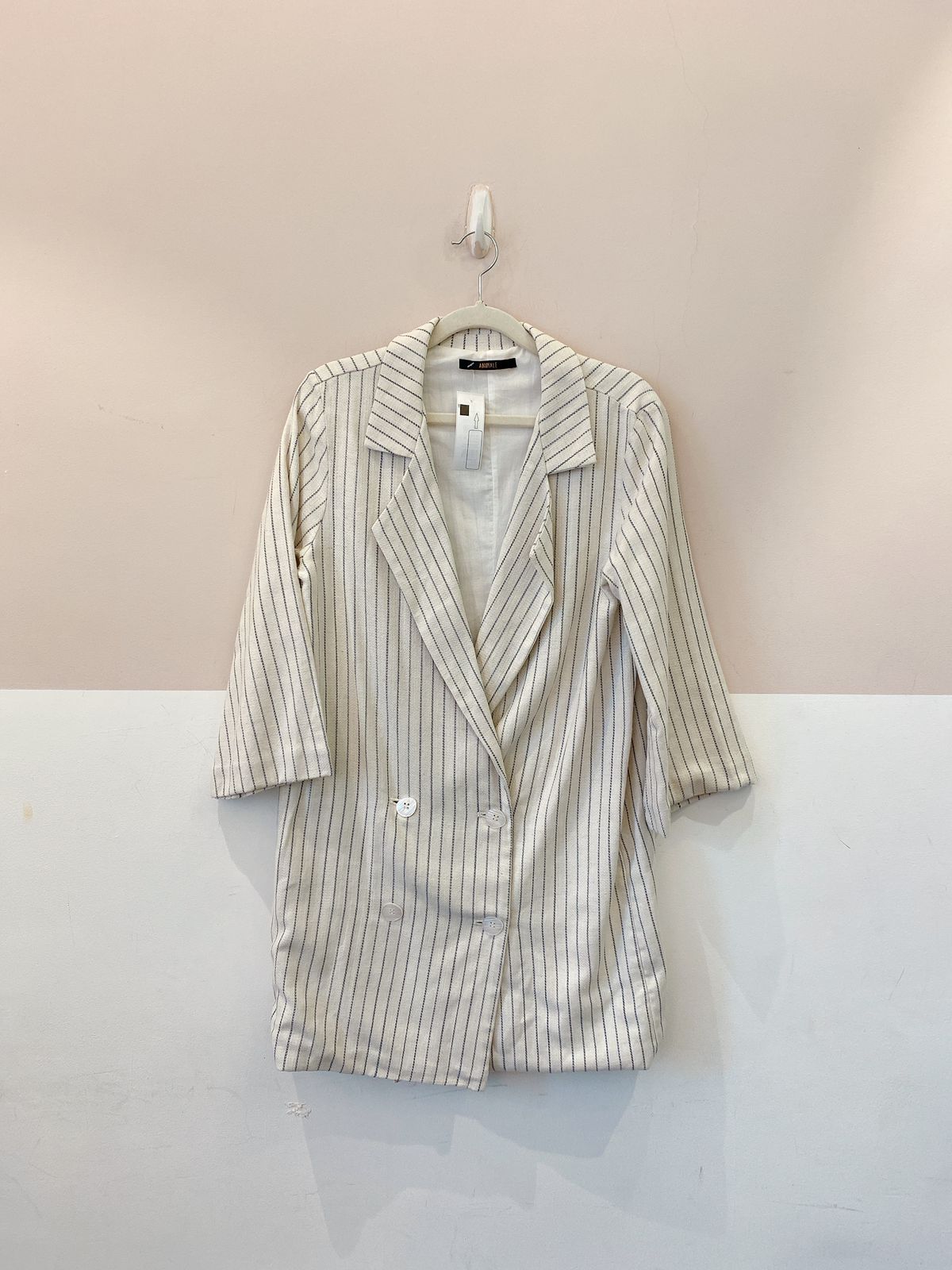 Blazer manga curta listrada Animale 36 - Imagem 2