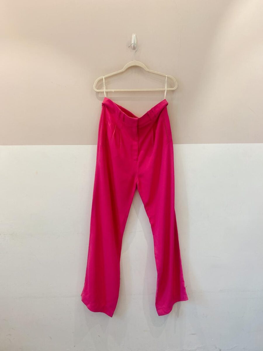 Calça rosa Cris Barros 38