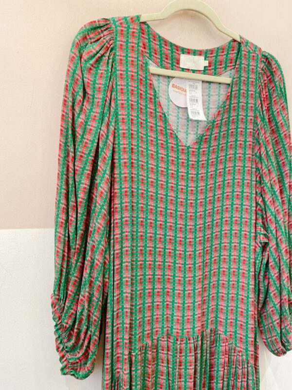 Vestido estampado midi Anpô G - Imagem 5