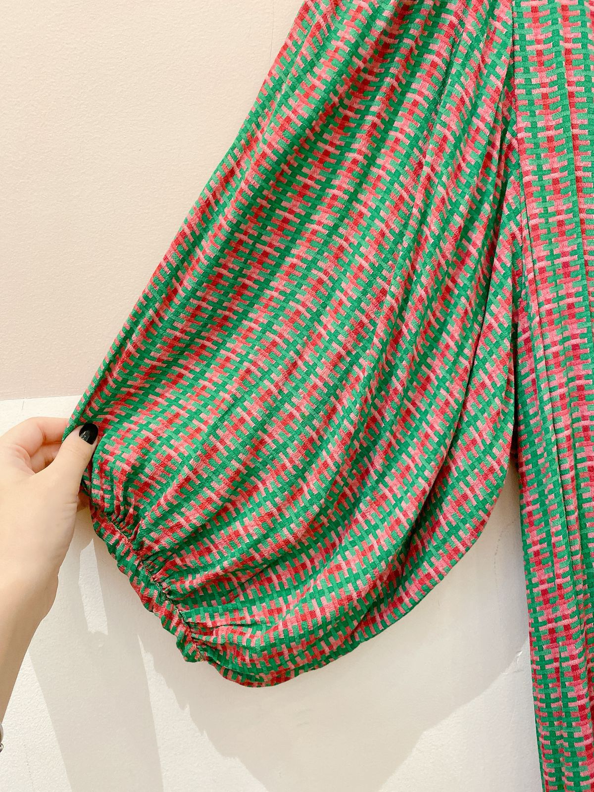 Vestido estampado midi Anpô G - Imagem 4