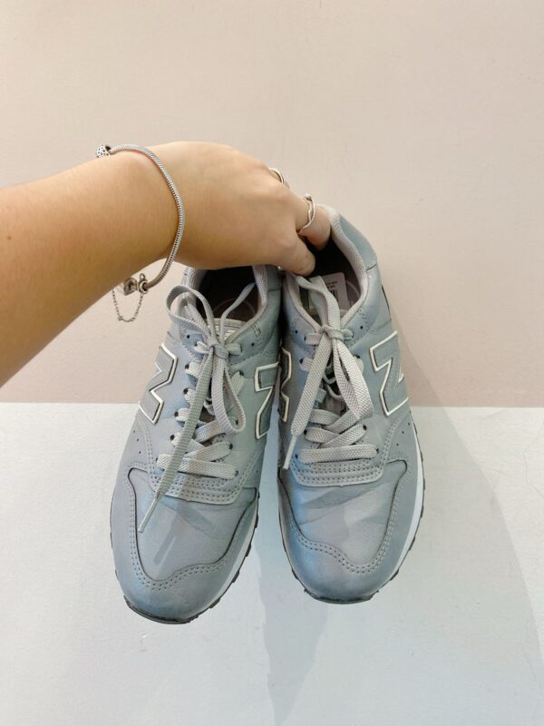 Tênis prata new balance 500 36