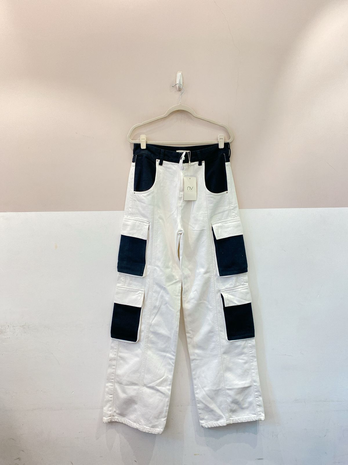 Calça cargo bicolor sueli BY NV 36 - Imagem 2