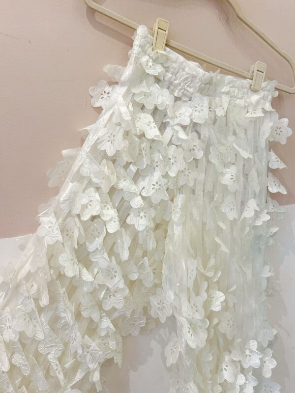 Calça branca aplicações Só Biquínis P - Imagem 3