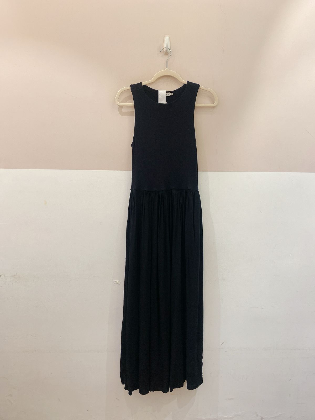 Vestido midi preto Peepou G - Imagem 2