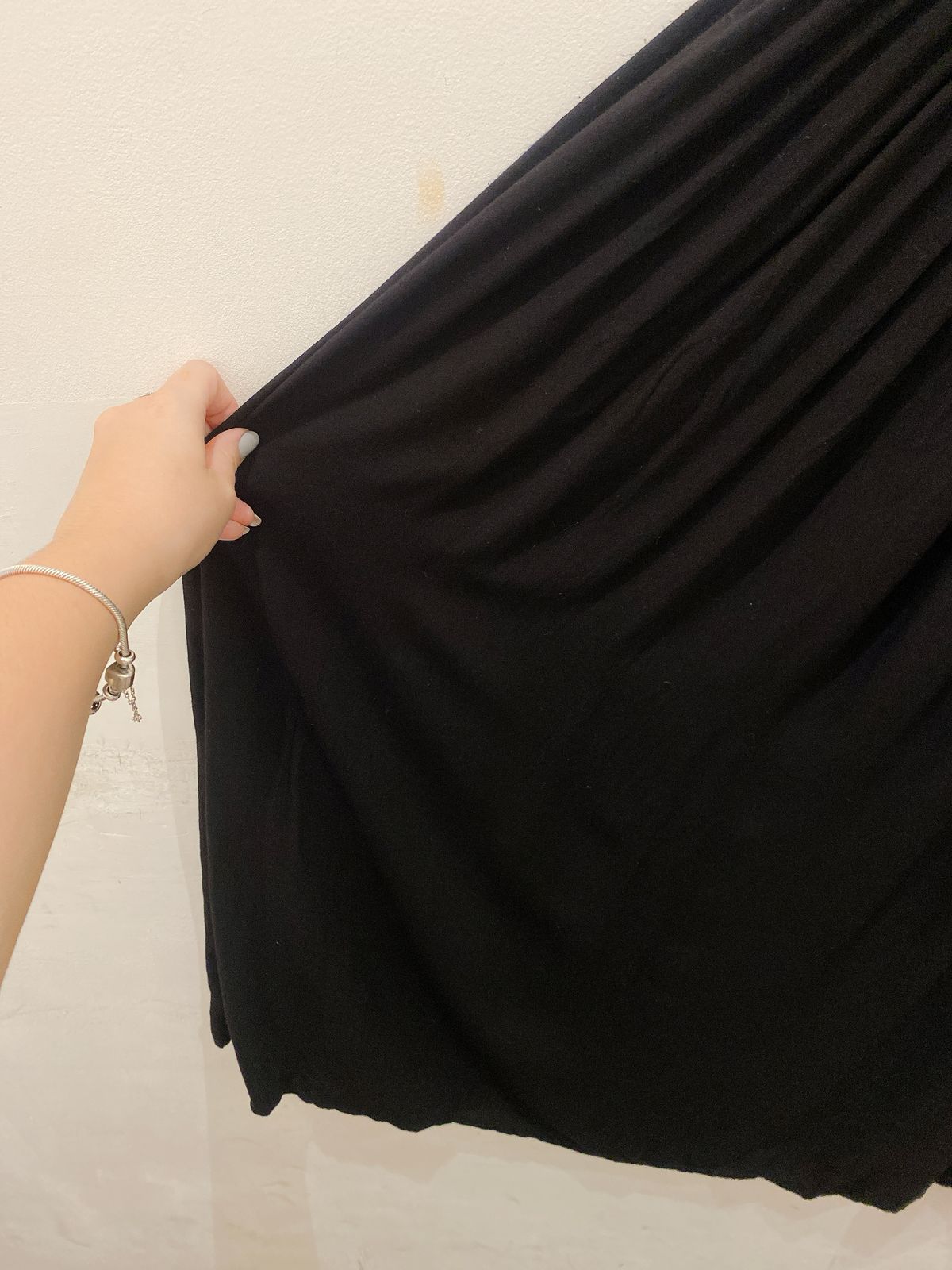 Vestido midi preto Peepou G - Imagem 6