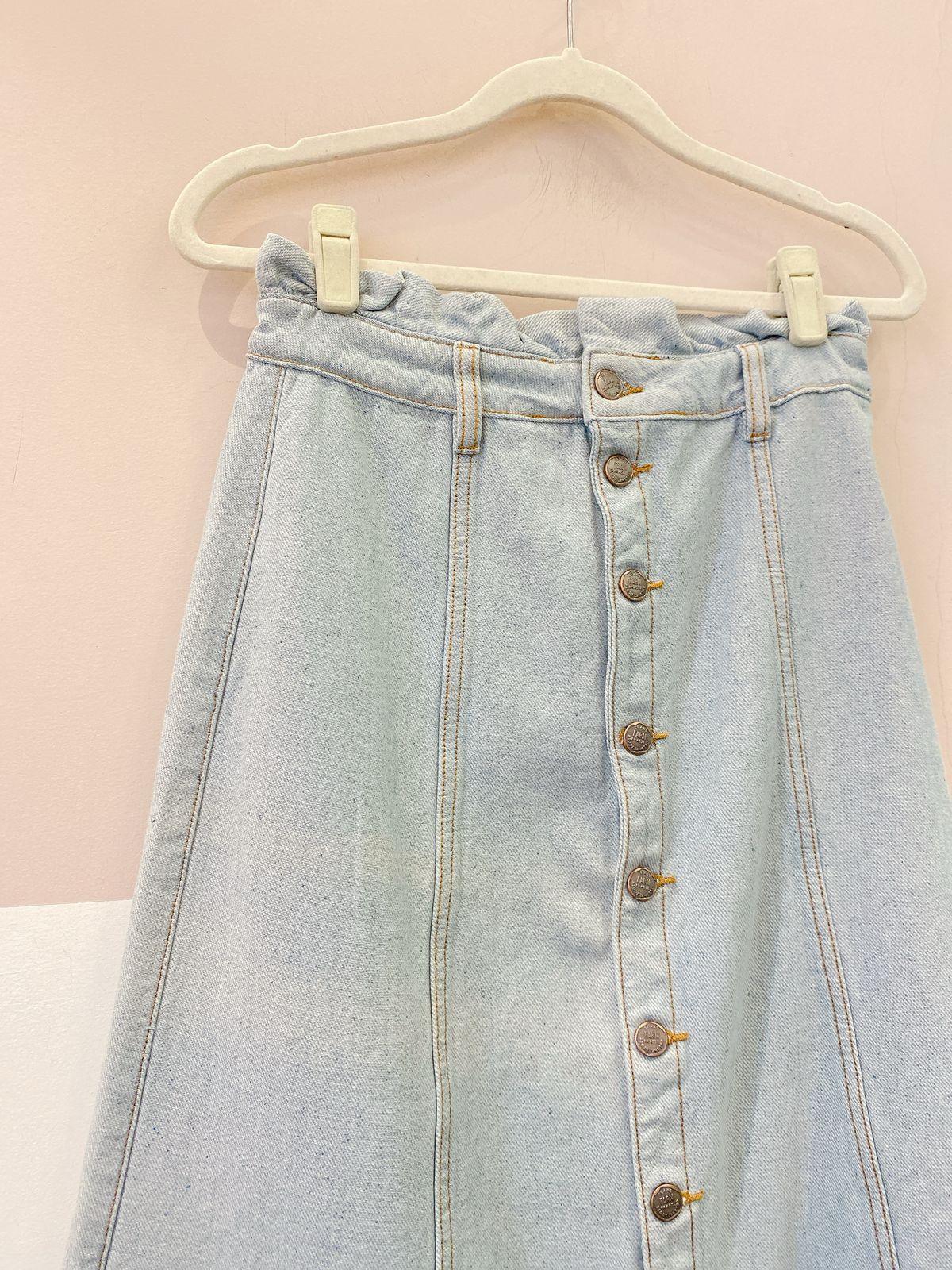 Saia jeans clochard Farm P - Imagem 4