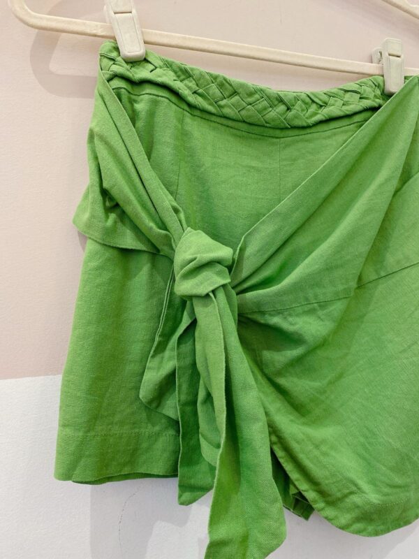 Short verde cós trançado Luiza Botto 34 - Imagem 3