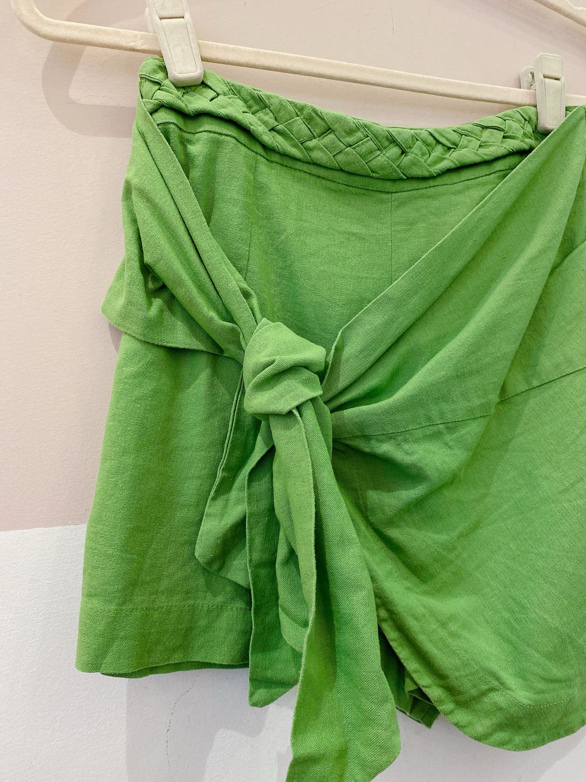 Short verde cós trançado Luiza Botto 34 - Imagem 4