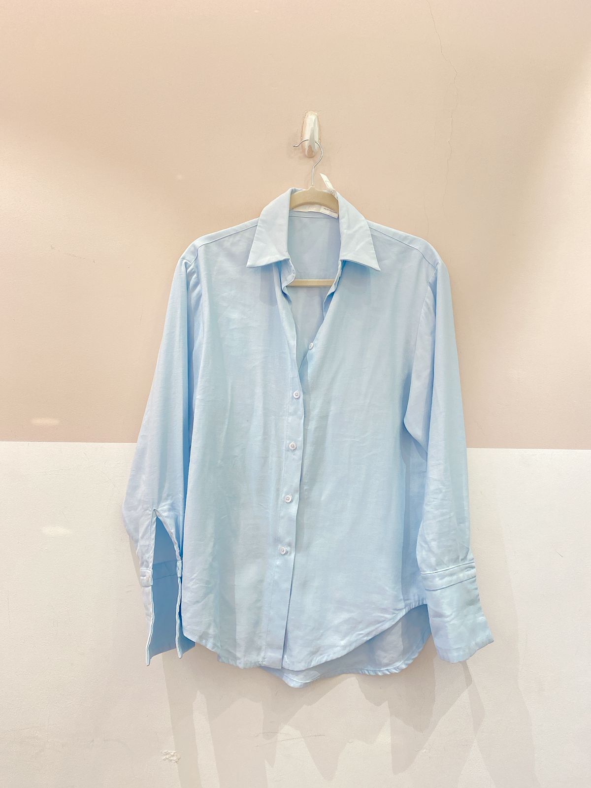 Camisa azul botões Schutz P/M - Imagem 2