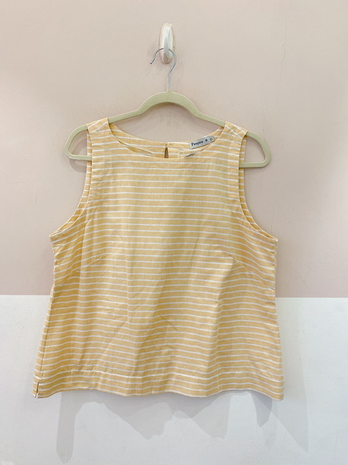 Blusa listrada amarela Peepou G - Imagem 2