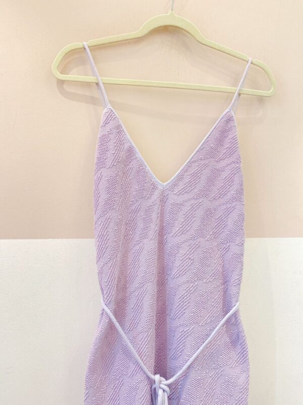Vestido lilás tecido - Imagem 3