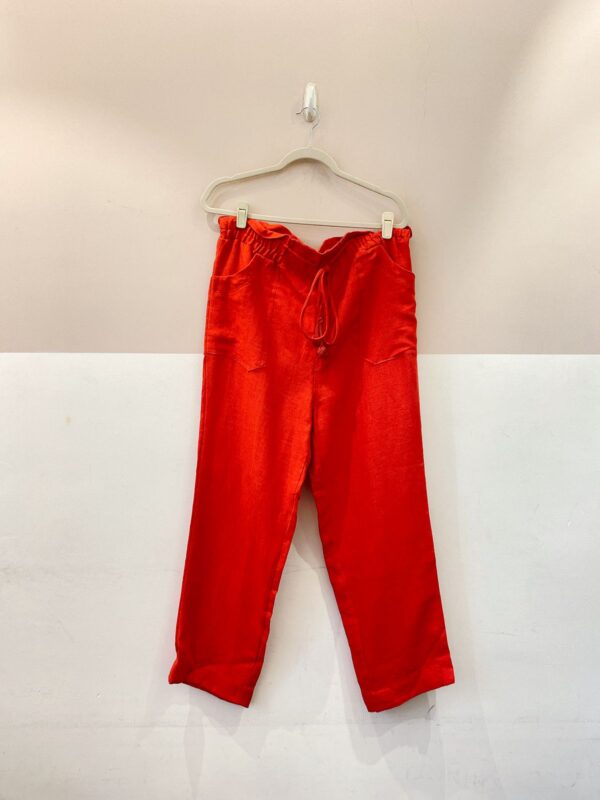 Calça vermelha linho Anpô G