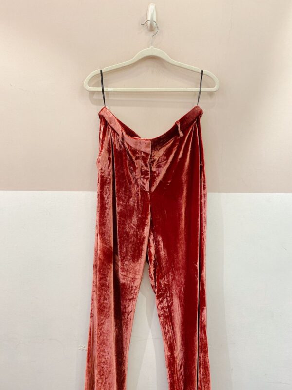 Calça veludo vermelha Animale 38