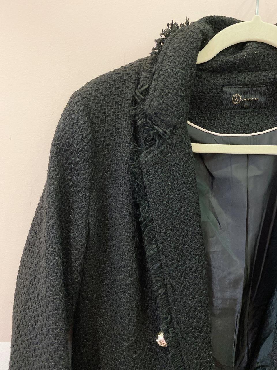 Blazer tweed preto Renner M - Imagem 4