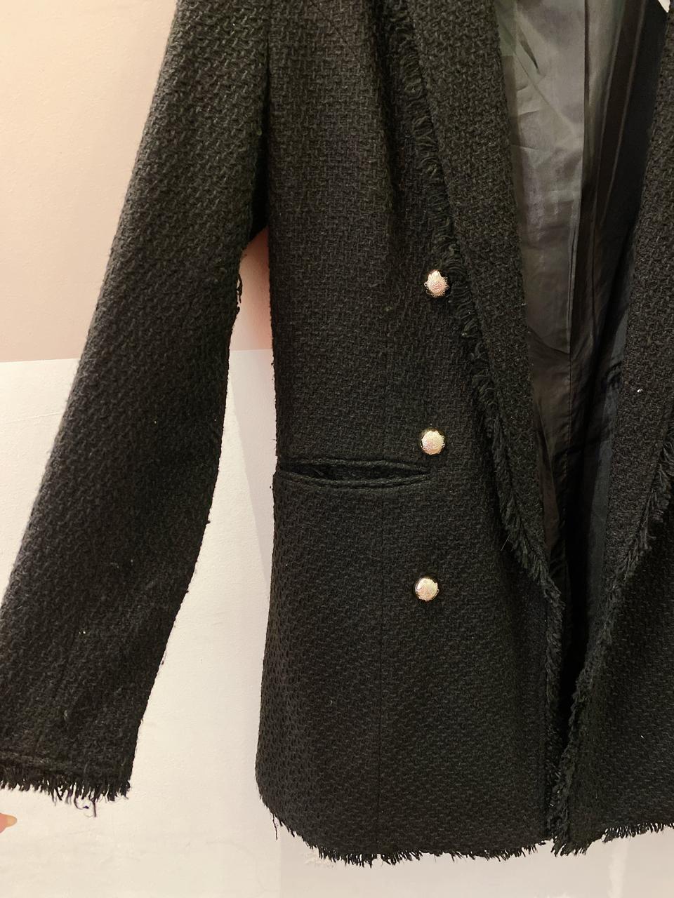 Blazer tweed preto Renner M - Imagem 6