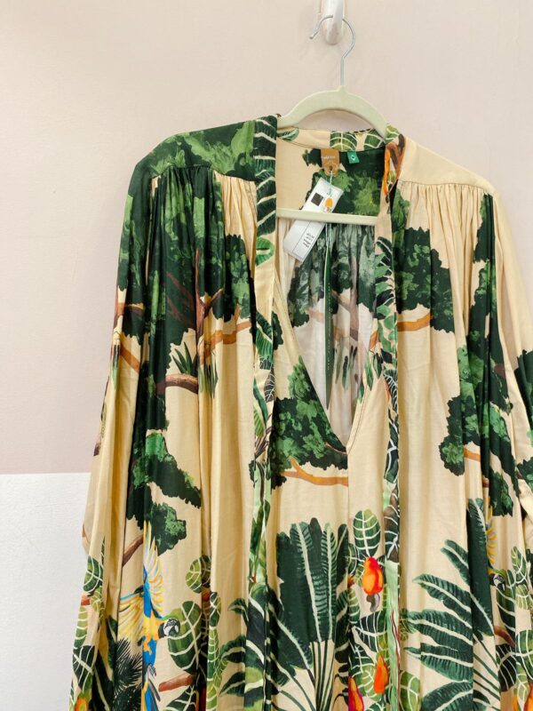 Vestido amplo estampado Farm GG - Imagem 3