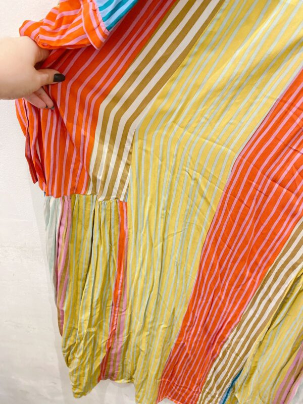 Vestido midi listrado Cantão GG - Imagem 5