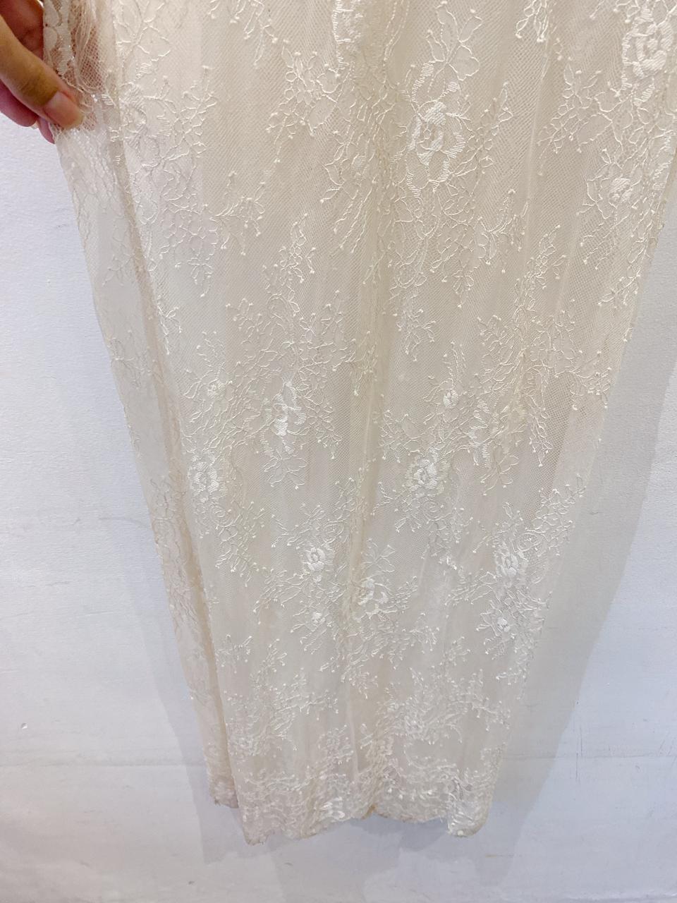 Saia longa renda off P - Imagem 6