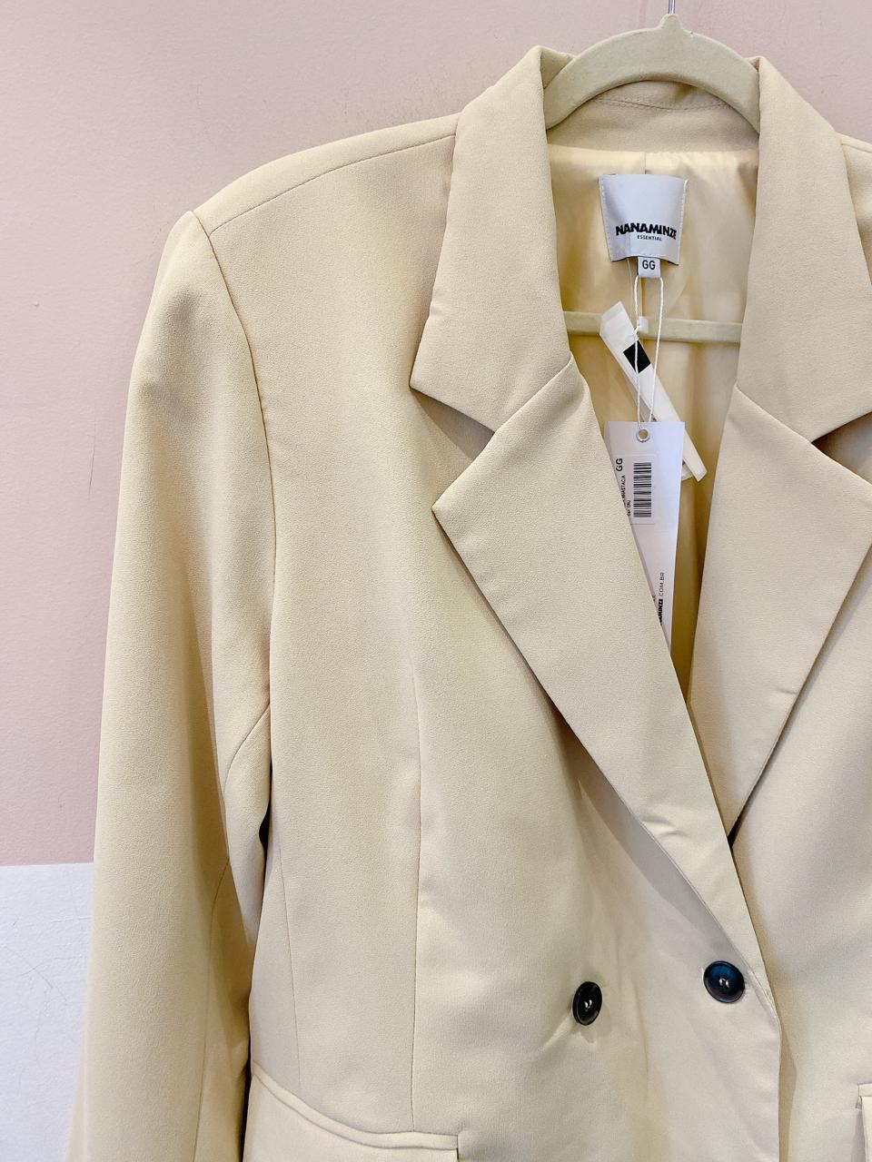 Blazer amarelo botões Nanaminze GG - Imagem 4