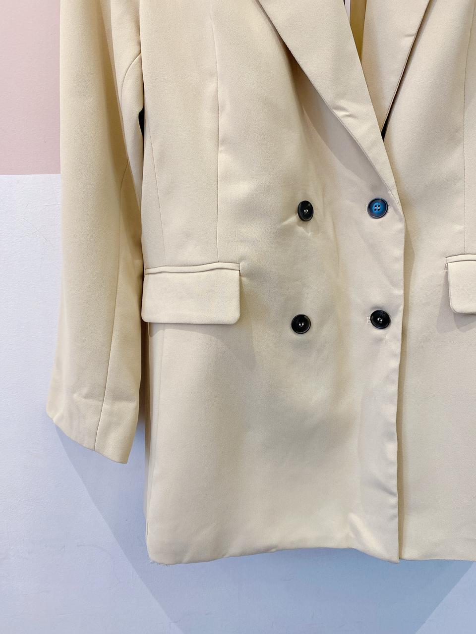 Blazer amarelo botões Nanaminze GG - Imagem 6