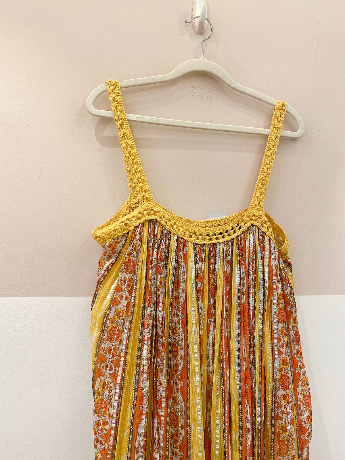 Vestido midi listrado Zara M - Imagem 4