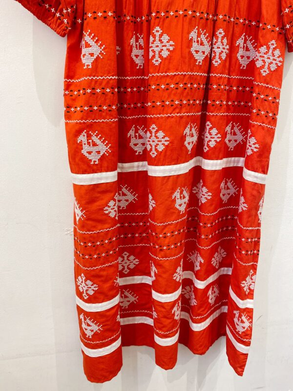 Vestido midi vermelho Nammos M - Imagem 5