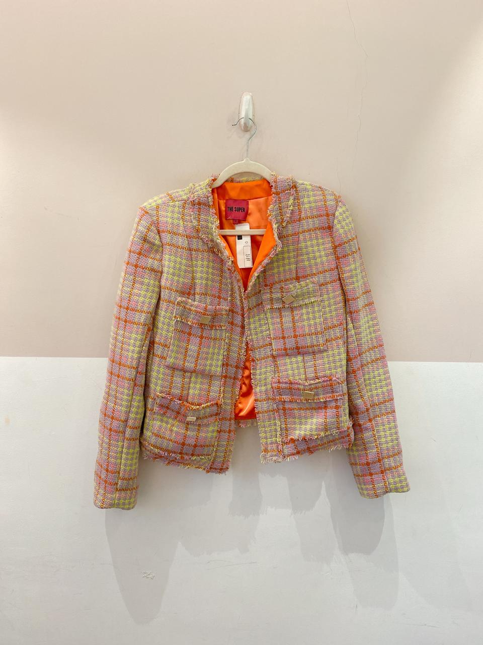 Blazer tweed colorido The Super P - Imagem 2