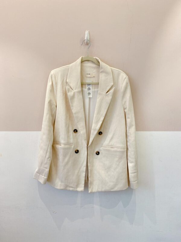 Blazer bege botões Ida 42