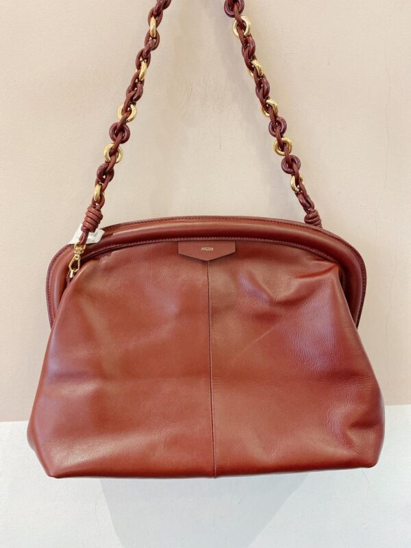 Bolsa couro vinho Arezzo - Imagem 3