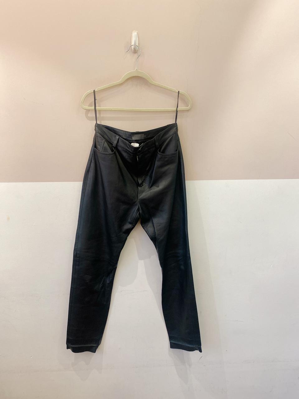 Calça couro preta Abrand 38 - Imagem 2