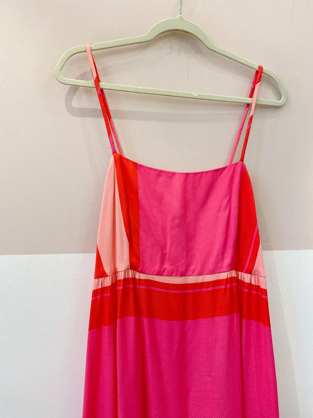Vestido midi pink estampado Dress To GG - Imagem 4