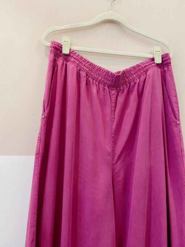 Calça rosa ampla Cantão GG - Imagem 3