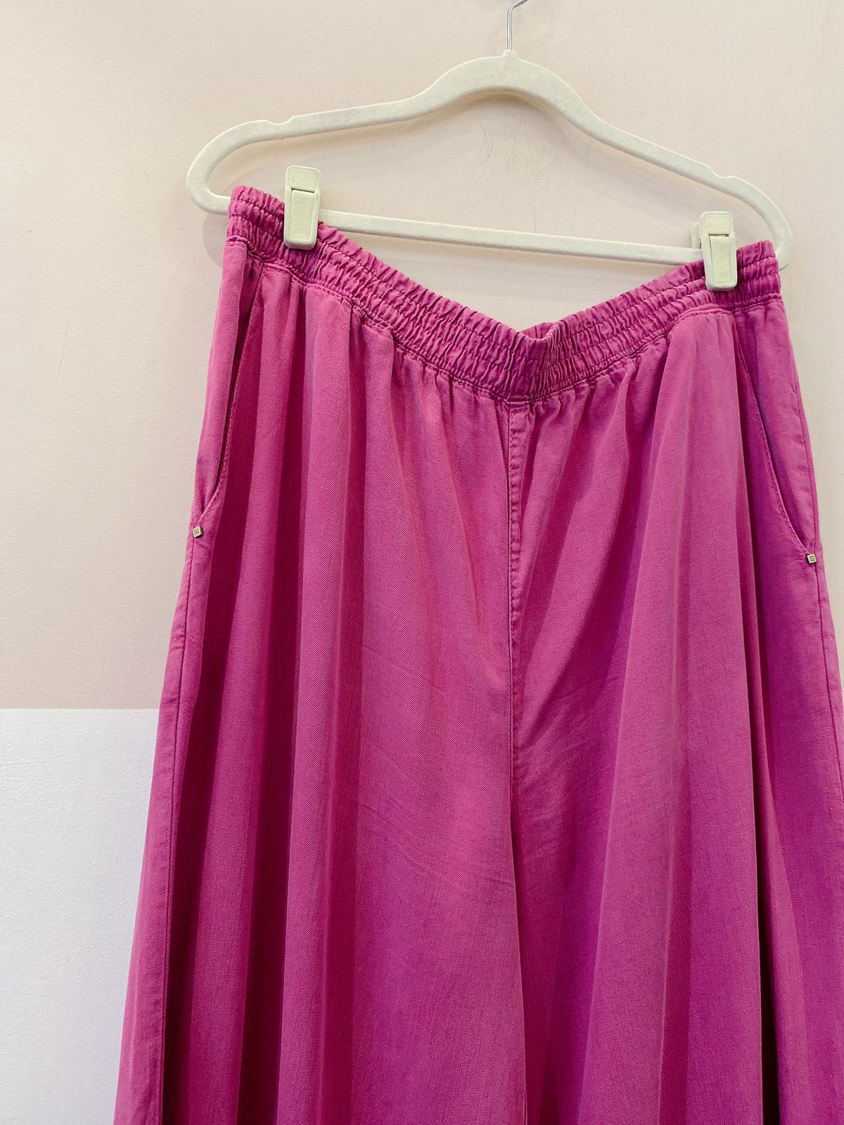 Calça rosa ampla Cantão GG - Imagem 4
