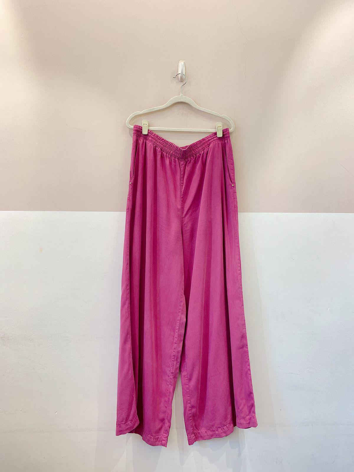 Calça rosa ampla Cantão GG - Imagem 2