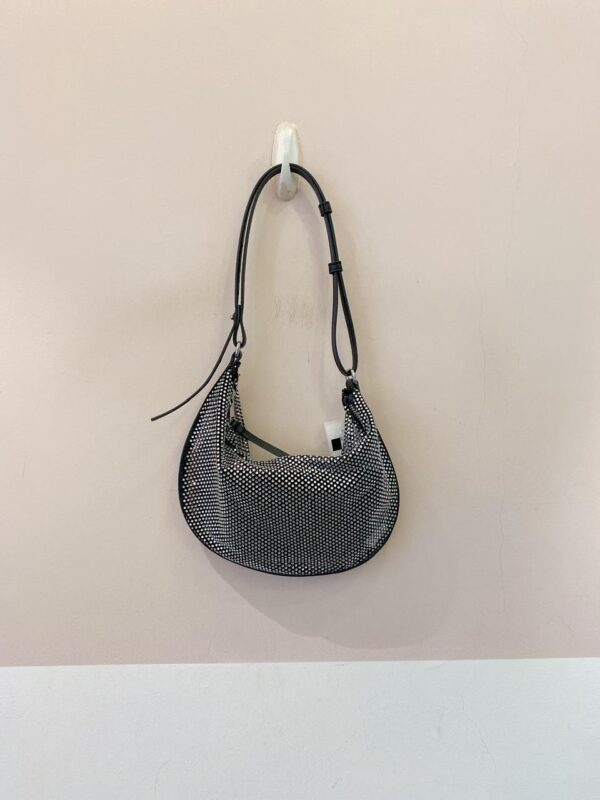 Bolsa baguete brilhos Zara