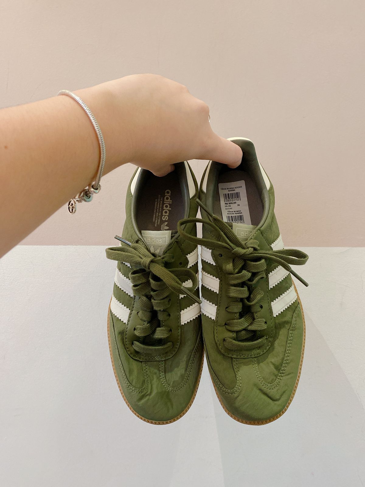 Tênis musgo samba Adidas 34 - Imagem 2