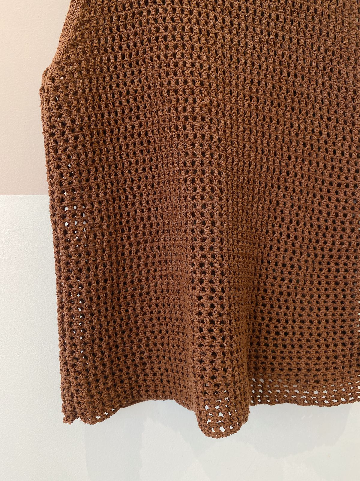 Regata crochet marrom Renner M - Imagem 6