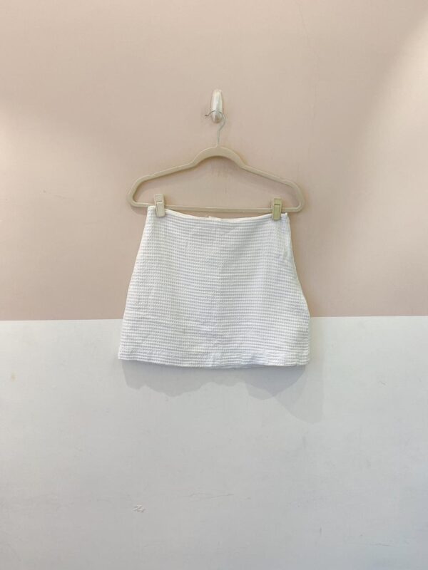 Conjunto branco top+short Loja 3 P/M