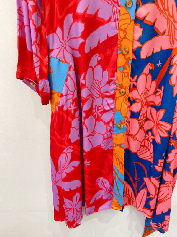 Vestido chemise estampada Farm Rio M - Imagem 5