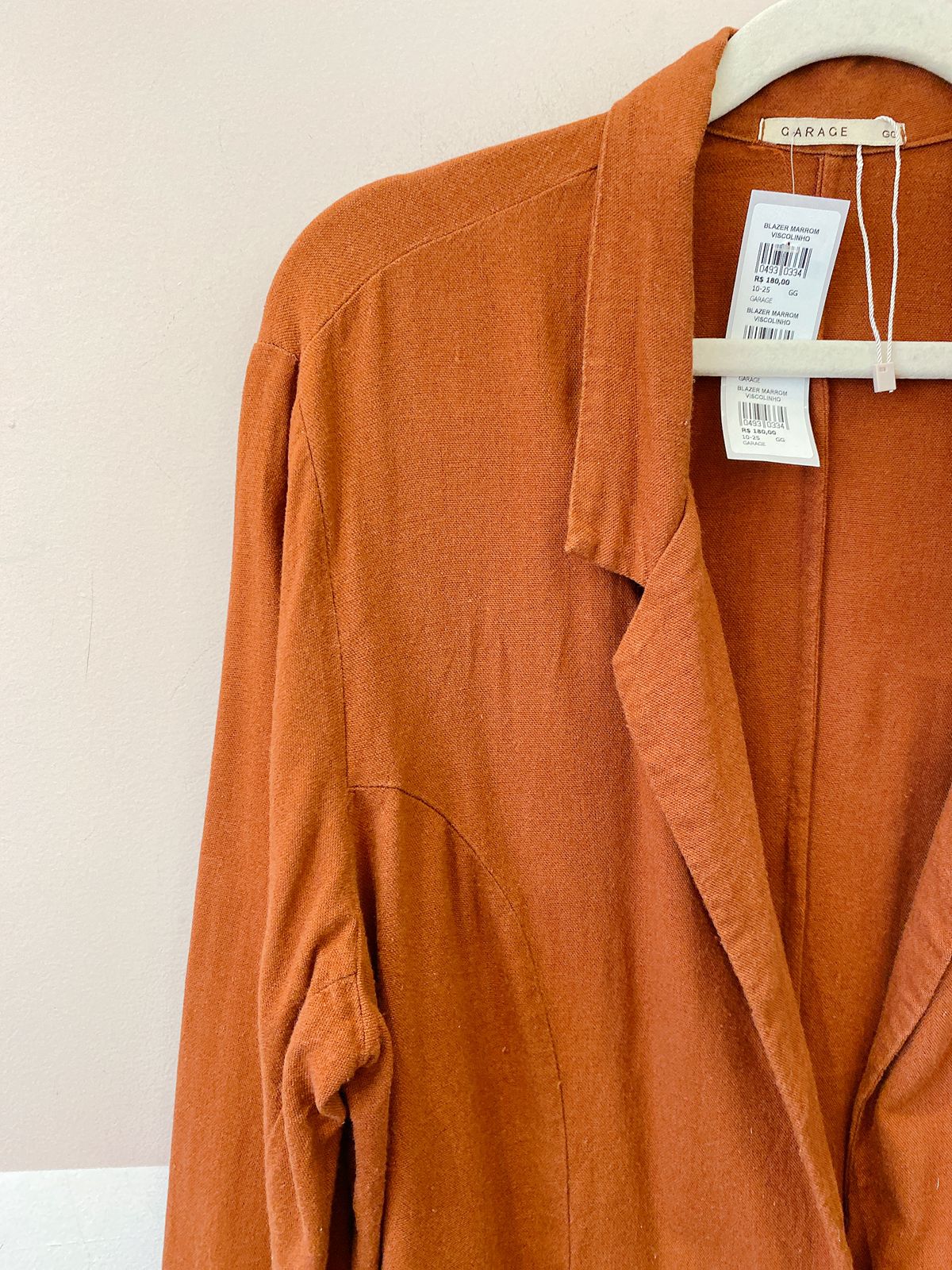 Blazer marrom viscolinho Garage GG - Imagem 4