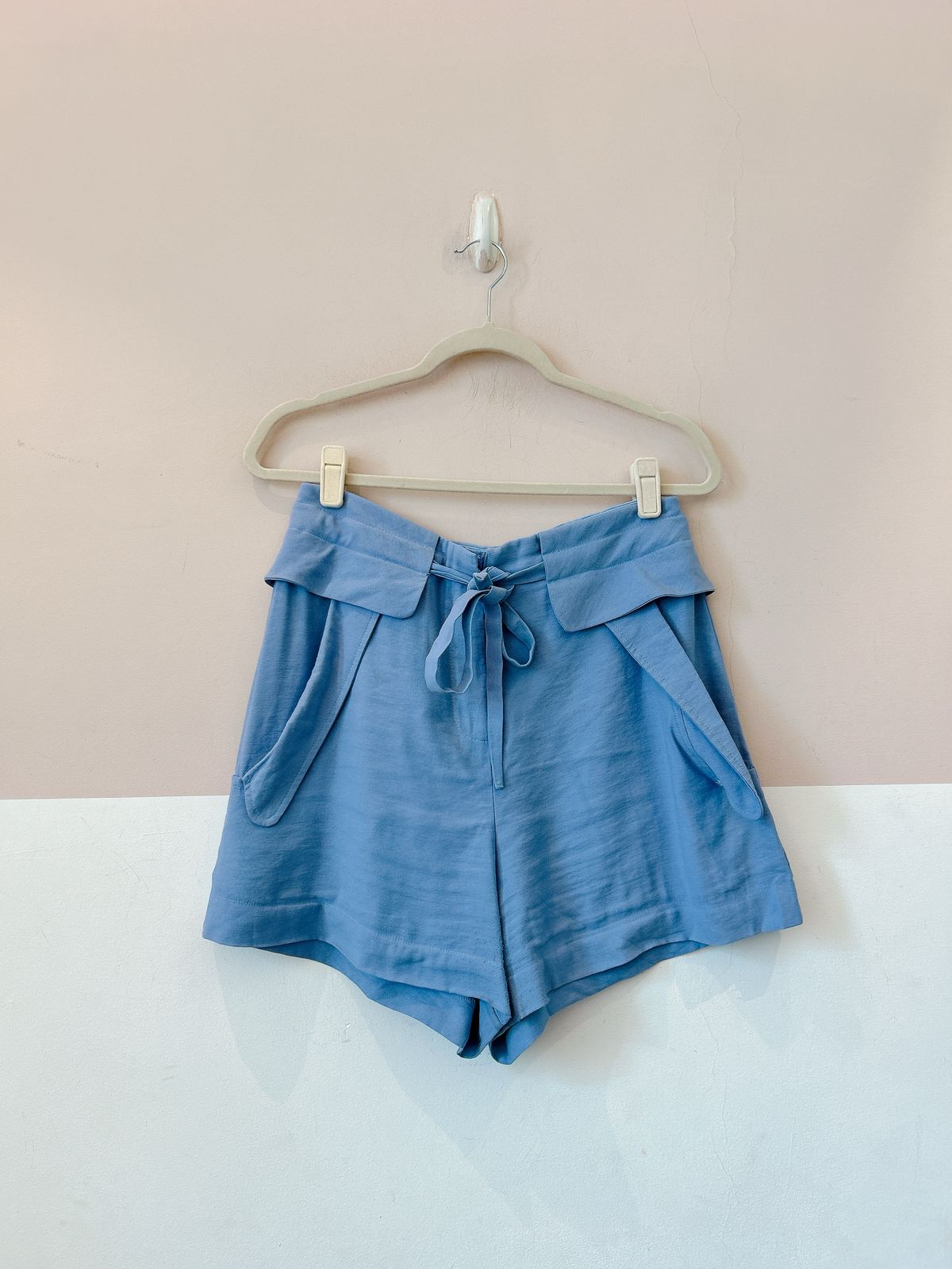 Short bolsos lilás Maria Filó M - Imagem 2