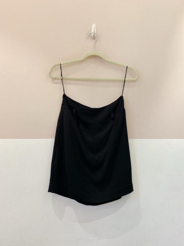 Saia curta preta Maria Filó M