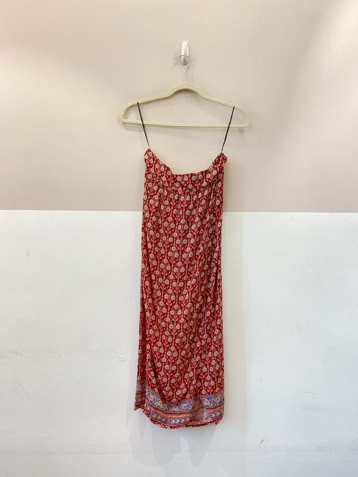 Saia vermelha estampada Maria Filó 40 - Imagem 2