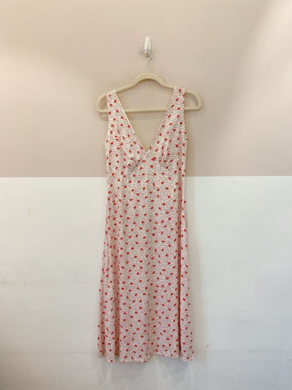 Vestido midi beijinhos Luisa Meirelles G