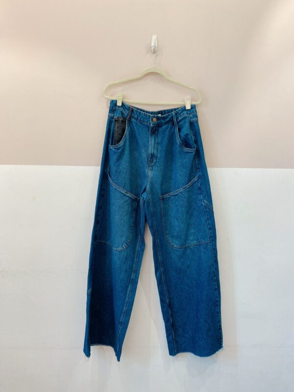 Pantalona cargo jeans Dress To 42